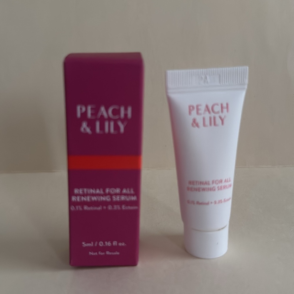 PEACH & LILY Retinal For All Renewing Serum Travel Size 0.16oz NIB